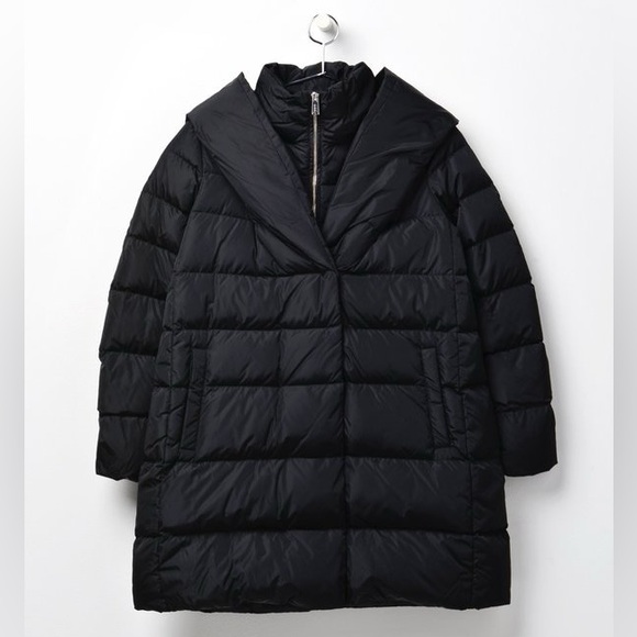 Add Down Jackets & Blazers - 🔥🔥🔥ADD Black Puffer Hooded Down Jacket Coat Size 2